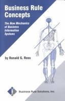 Cover of Business Rule Concepts