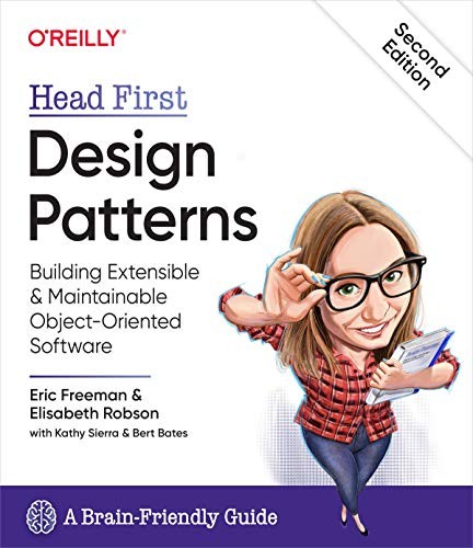 Cover of Head First Design Patterns: Building Extensible and Maintainable Object-Oriented Software